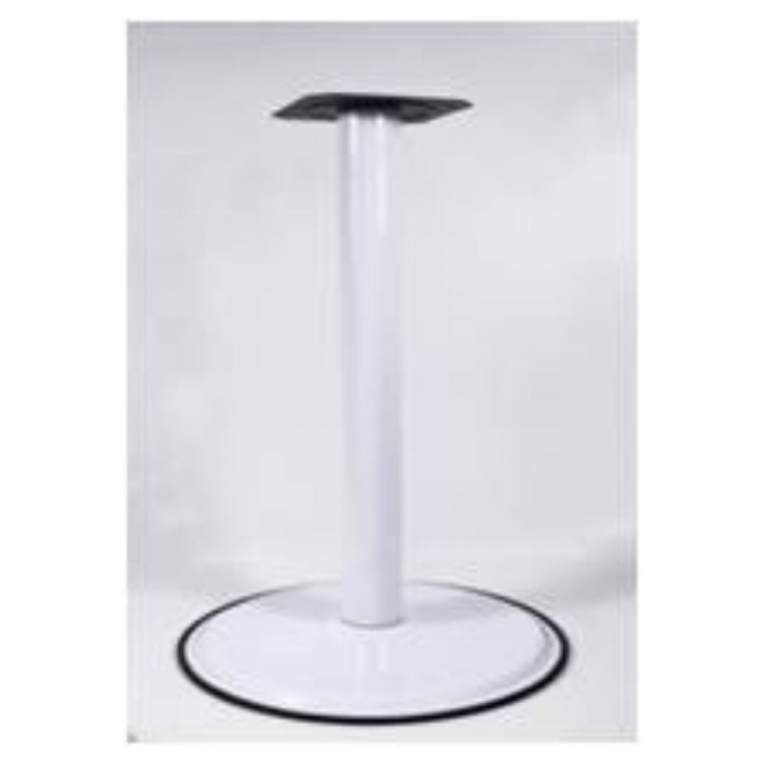 Picior central masa bistro, H710mm, alb [1]