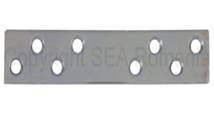 Placa dreapta metalica, zincata, 80x30x2mm. Set 20 bucati. [1]