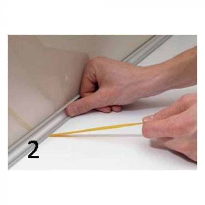 Profil antistrop autoadeziv, negru - Compact REHAU. [4]
