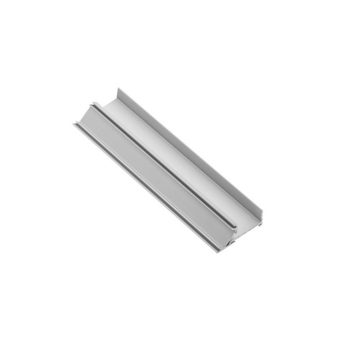 Profil GLAX simplu, cu canal abs, pentru banda led, 3m, aluminiu [3]