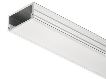 Profil pentru banda led, aplicat, 2,5m,  18x9,5mm - HAFELE [1]