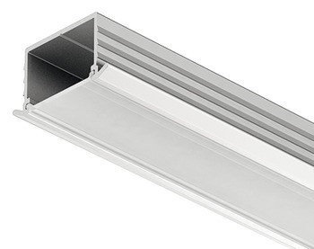 Profil pentru banda led, ingropat, 2,5m,  23x14mm - HAFELE [1]