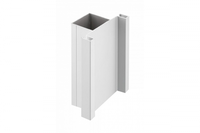 Profil vertical dublu VELLO, alb mat, 3m [1]