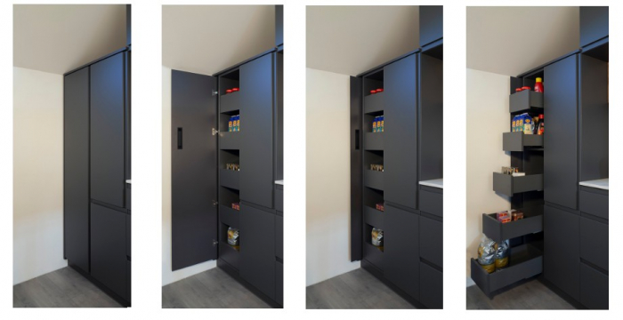 Sistem POCKET DOOR DTC, latime usa max 600mm. [1]