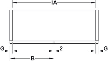 Sistem SLIDO FOLD 25 VF, stanga - HAFELE [4]