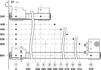 SLIDO ECLIPSE ( pocket door ) 440/326mm [3]