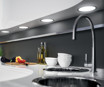 Spot LED 3023, D180mm, 24V, 4.8W, 3000K LC.- LOOX HAFELE [3]