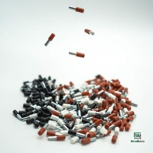 Suport polita cu capac alb, D5mm - 100buc [1]