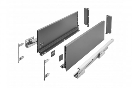 Glisiere sub sertar si Sertare metalice - PB-AXISPRO-KPL550D
