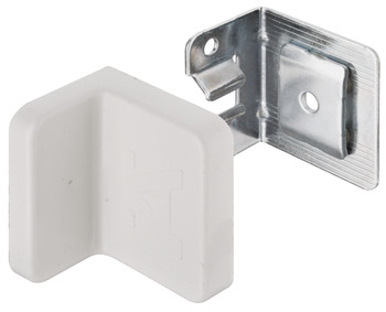 Sisteme suspendare corpuri - placi - Coltar corp suspendat , alb - HAFELE. Set 20 bucati.