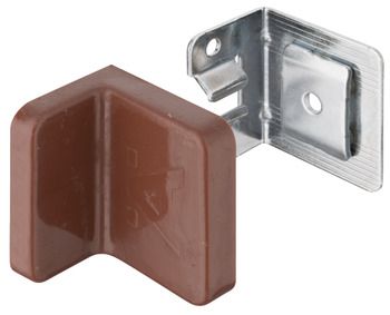 Sisteme suspendare corpuri - placi - Coltar corp suspendat , maro - HAFELE. Set 20 bucati.