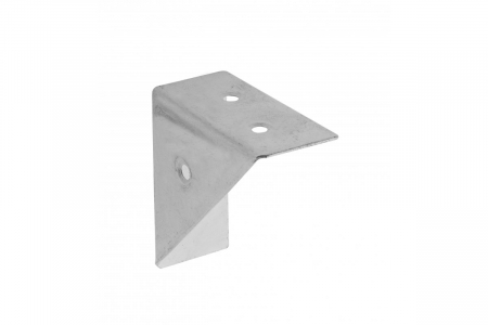 Demontabili, Organe de asamblare, Diverse - Coltar metalic, zincat, de colt, 50x50x24mm. Set 20 bucati.