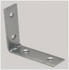 Demontabili, Organe de asamblare, Diverse - Coltar metalic, zincat, 30x30mm. Set 20 bucati.