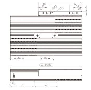 Extensie masa POETTKER CLASSIC, lungime extensie 2300 mm,90 kg. [1]