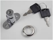 Încuietori pentru mobilier - Incuietoare, cu bolt, pentru usa glisanta
