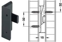 Demontabili, Organe de asamblare, Diverse - KEKU AD 180GR tip mama, imbinari ascunse, panouri suprapuse, 15mm