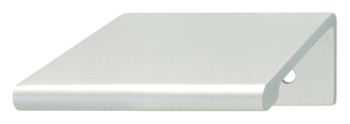 Manere Crom, Satinate si Inox - Maner ALFA, Finisaj Aluminiu. L40mm.