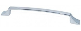 Manere Crom, Satinate si Inox - Maner ZIRVE, finisaj Satinat, 128mm.