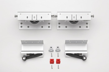Sisteme pentru uși culisante - MASTER GRIP - kit usa exterioara 70kg - HAFELE.