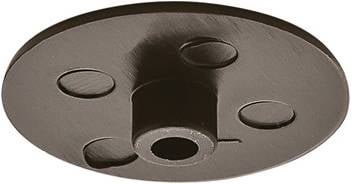 Demontabili, Organe de asamblare, Diverse - Minifix capac mascare negru. Pachet 500 bucati