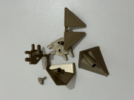 Profile tip GOLA, accesorii - PACHET ACCESORII ANTISTROP AURIU 30X30