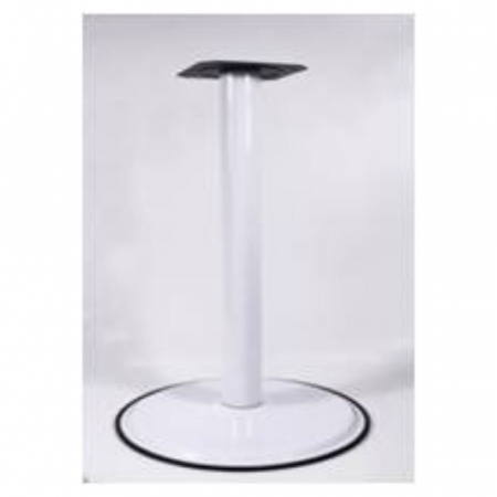Picioare pentru masa - Picior central masa bistro, H710mm, alb