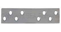 Demontabili, Organe de asamblare, Diverse - Placa dreapta metalica, zincata, 80x30x2mm. Set 20 bucati.