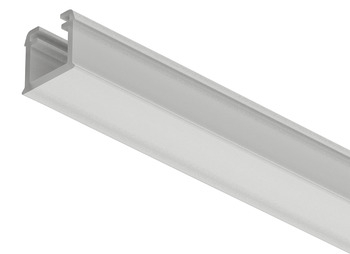 Profile pentru banda led - Profil 1001, pentru banda led 8mm, 3m, alb opal