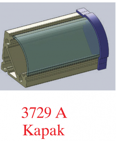 Profil de colt, 3729, pentru banda led, 3m, aluminiu [2]