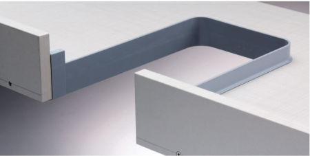 Accesorii diverse bucatarie - Profil din plastic pentru mascare decupaj