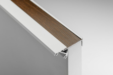 Profile pentru banda led - Profil GLAX simplu, cu canal abs, pentru banda led, 3m, aluminiu