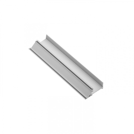 Profil GLAX simplu, cu canal abs, pentru banda led, 3m, aluminiu [2]