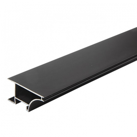 Profile tip GOLA, accesorii - Profil orizontal pentru corp suspendat,VELLO, negru mat, 3m