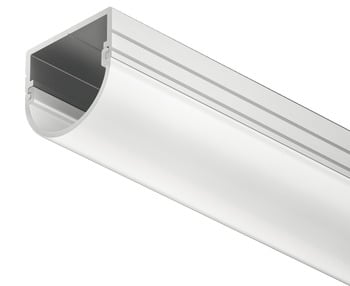 Profile pentru banda led - Profil pentru banda led, aplicat, 2,5m,  18x17mm - HAFELE. 
