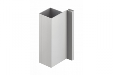 Profile tip GOLA, accesorii - Profil vertical simplu VELLO, aluminiu, 3m