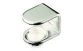 Suporți poliță, Console - Suport polita sticla 6-10mm, crom luvios - 20buc