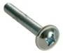 Manere Negre si Albe - Surub cap combinat M4x45mm / 50 buc