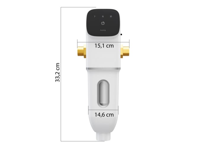 Filtru cu autocuratare WTX A4, Canature CPF-4-L1 LCD 4 m3h 40 microni [2]