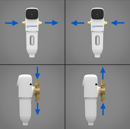 Filtru cu autocuratare WTX A4, Canature CPF-4-L1 LCD 4 m3h 40 microni [5]