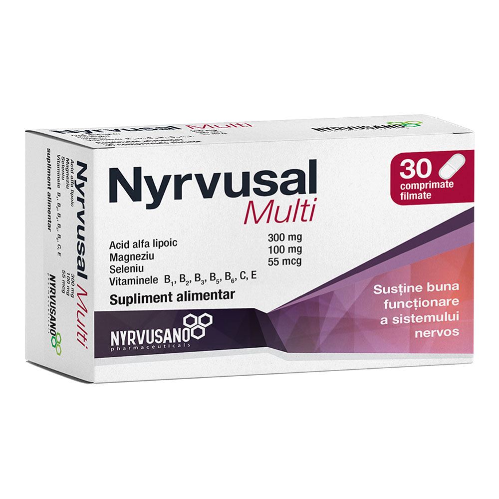 Nyrvusal Multi, 30 comprimate, Nyrvusano [1]