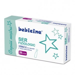 Produse bebelusi / copii - BEBICINA SER FIZIOLOGIC 20 FIOLE X 5ML