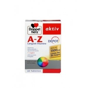 Vitamine / Suplimente - DOPPELHERZ A-Z RETARD CU LUTEINĂ X 30 CP.