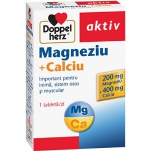 Vitamine / Suplimente - DOPPELHERZ AKTIV MAGNEZIU + CALCIU