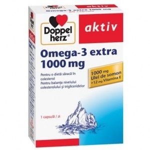 Vitamine / Suplimente - DOPPELHERZ OMEGA 3 EXTRA 1000MG X 60 CAPSULE