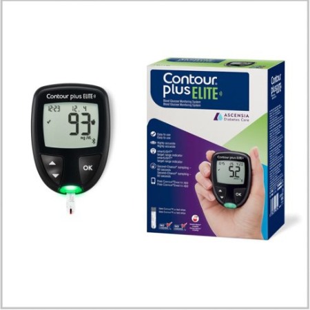 Produse tehnico-medicale - Glucometru  CONTOUR PLUS  ELITE +50 teste (bandelete)