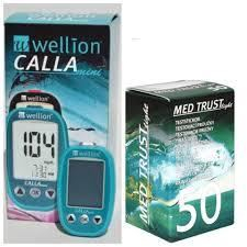Promotii - Glucometru Wellion Calla mini + 50 Teste + 50 Ace , Med Trust
