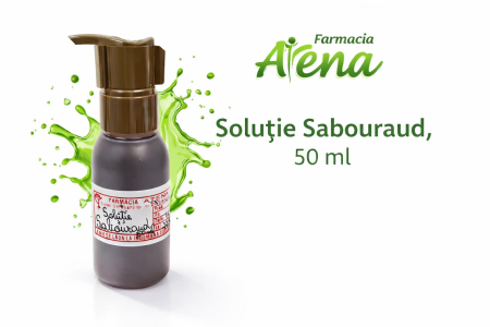 Preparate in farmacie - Soluție antimicotică SABOURAUD, 50 ml – Farmacia Atena