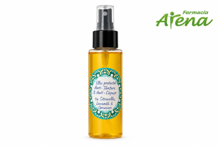 Ulei Protector Natural Anti-Țânțari & Anti-Căpușe cu Citronella, Lavandă și Geranium, 100 ml- Farmacia Atena [0]