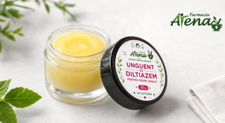 Preparate in farmacie - Unguent cu Diltiazem pentru Fisuri Anale, 20 g , Farmacia Atena