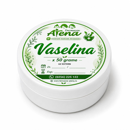 Preparate in farmacie - Vaselină 50 g – Farmacia Atena
